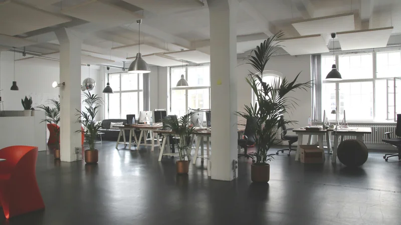 Arbeitsplatz im Büro